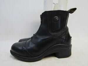 Dublin Rapture Little Kids Youth Size 13 Black Leather Chelsea Zip Ankle Boots
